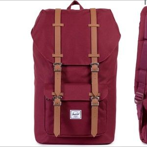 25L Maroon Herschel Little America Backpack